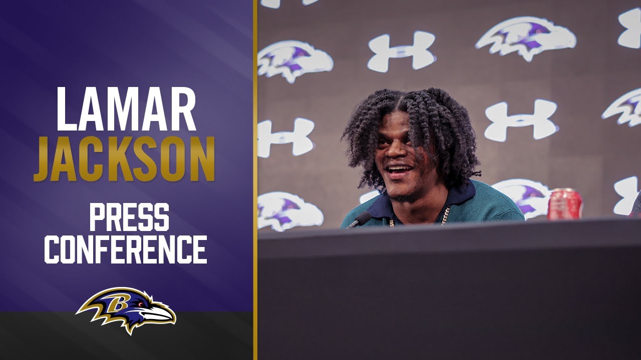 Full Lamar Jackson Contract Extension Press Conference Baltimore