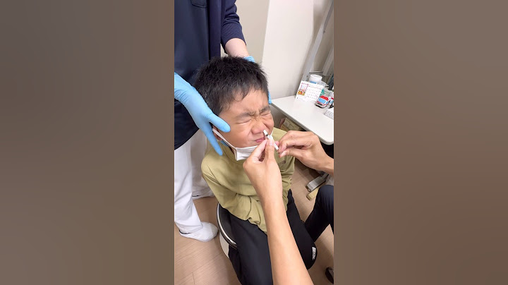 何これ？？鼻注射！新しいインフルエンザ予防接種をするじゅたろうくん