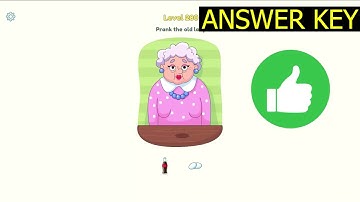 Dop 3 LEVEL 280 Prank the old lady (ANSWER KEY) DOP 3 Displace One Part Gameplay - Walkthrough