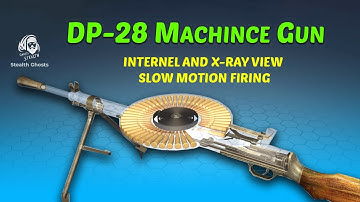 How DP 28 Degtyaryov Machine Gun Work | Sound | Pubg Mobile | World of Guns