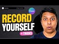 How to Record on Canva with/without Camera &amp; Screen Presentation | Make Studio-Quality Videos, FAST