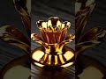 Liquid Gold Splash #relaxing #animation #asmr
