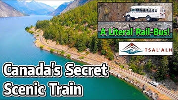 ⁴ᴷ⁶⁰ Canada’s Most Spectacular Passenger Train – Exploring the Tsal’alh Seton Train!