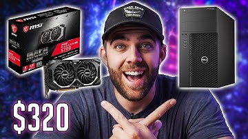Best Budget Workstation Gaming PC: Dell Precision Workstation 3620 + AMD RX 5700