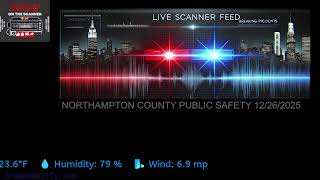 🔴 LIVE (12/26/25) Public Safety Scanner — WINTER WEATHER ADVISORY #LEHIGHVALLEY