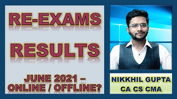 IMPORTANT UPDATE - CMA RE-EXAMS + EXAM RESULTS + JUNE 2021 EXAMS