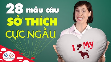 Tiếng Anh giao tiếp thông dụng theo chủ đề - 28 mẫu câu SỞ THÍCH cực ngầu