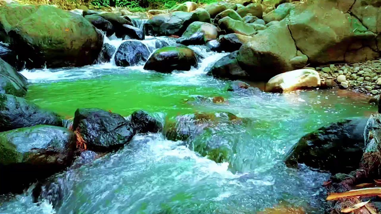 Deep Sleep River Soundscape with Natural Water White Noise