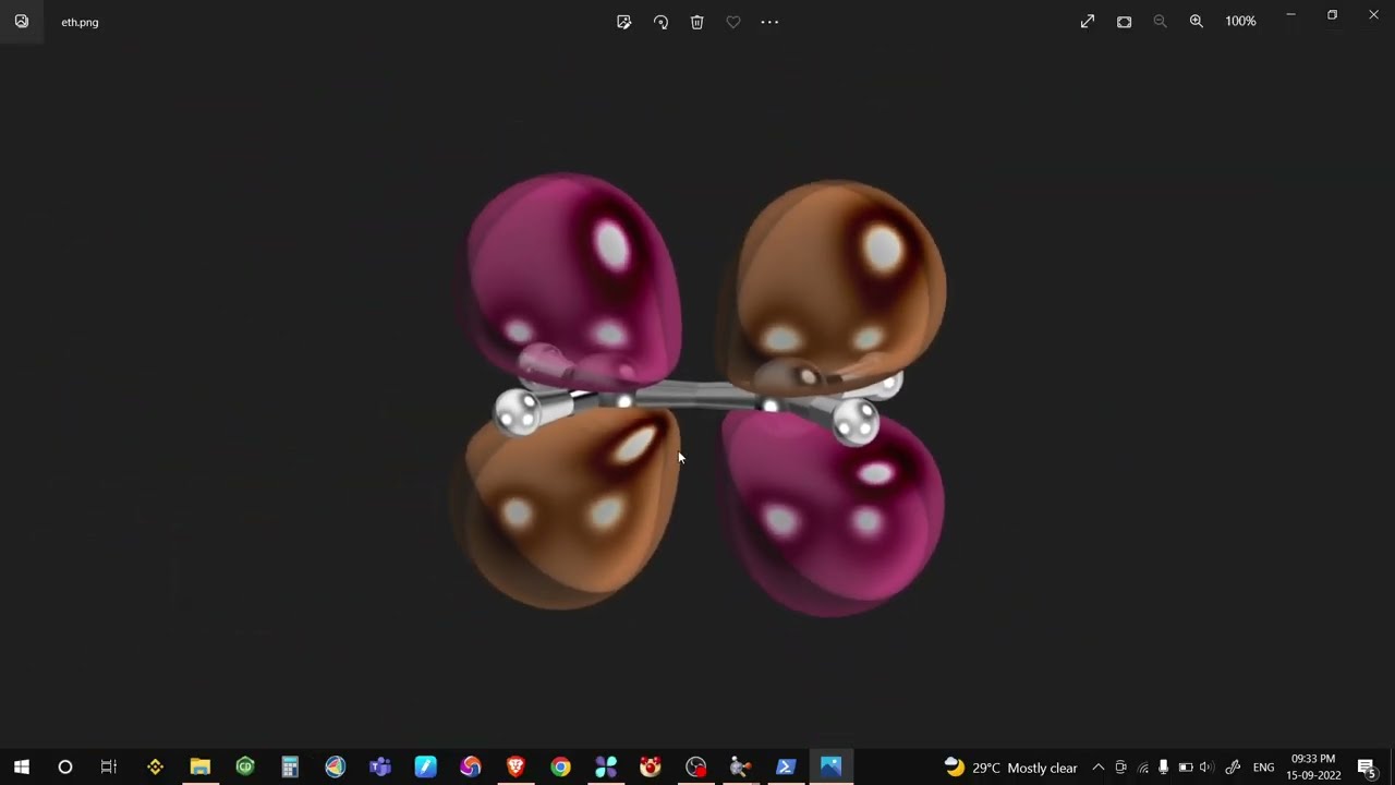 IboView: HOMO and LUMO orbitals (ORCA 5.0)