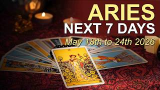ARIES Weekly Tarot ‘PLANS ARE CHANGING!’ May 18th to 24th 2026 Intuitive Spiritual Guidance ✨