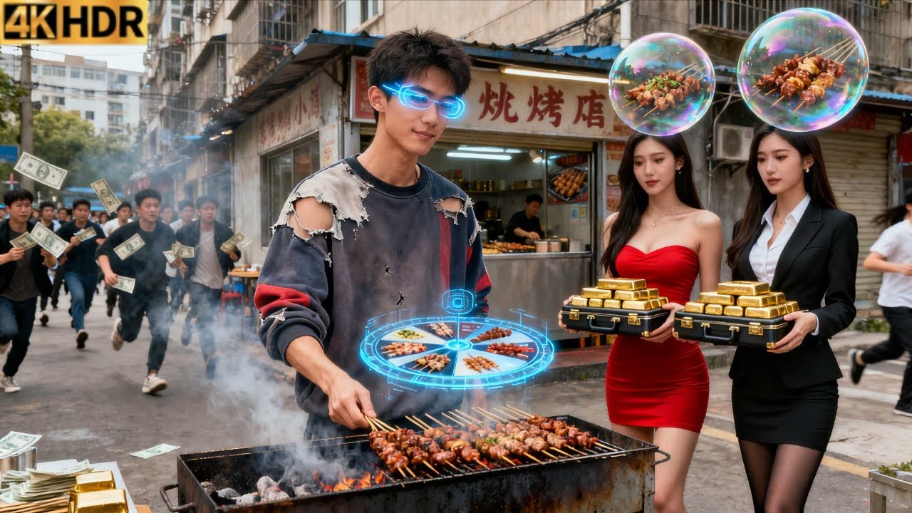 Un vendedor de parrilla despierta un sistema de alimentos infinitos se vuelve la esperanza del mundo