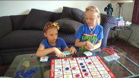 How to play Sequence for kids.