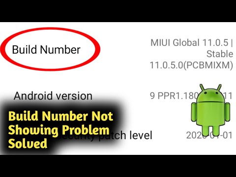 Video: How To Find The Build Number