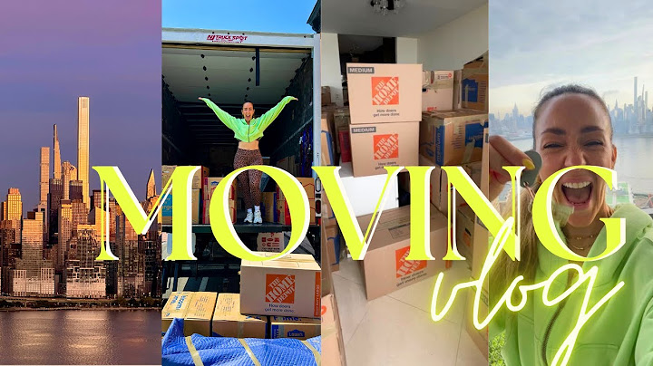 I MOVED!!! NYC VIEWS Moving Vlog | Empty apt tour, picking up keys, packing, move in day, + more