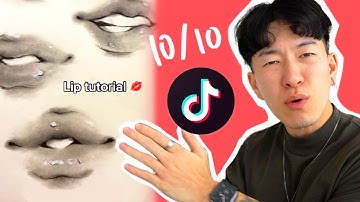 RATING TIKTOK ART TUTORIALS 💀 3