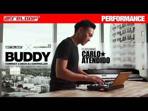 Reloop Buddy Compact 2-Deck djay Controller for all platforms feat. DJ Carlo Atendido (Performance)