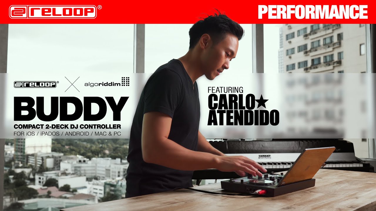 Reloop Buddy Compact 2-Deck djay Controller for all