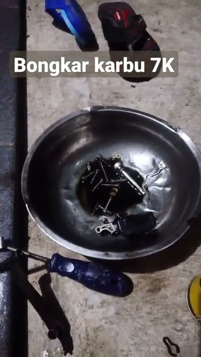 Bongkar karburator 7K #karburator #kijang #kijangsuper #shortvideo
