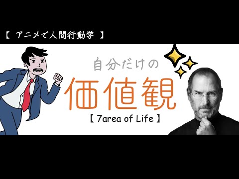 価値観を明確にする方法【７つの領域】