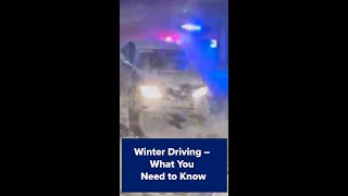 Winter Driving – What You Need to Know