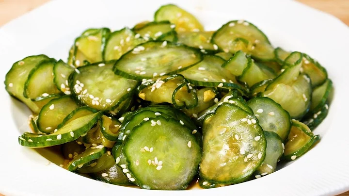 It's so simple and delicious that I make it 3 times a week! A simple cucumber recipe - DayDayNews