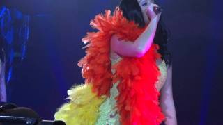 Katy Perry - Kissing Guy On Stage (California Dreams Tour London) 15 Oct 2011