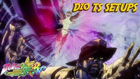 Jojo ASBR DIO basic time stop setups and combos