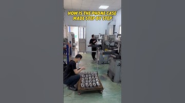 How is the phone case made step by step #phone #phonecase #mold #phone case mould #phone factory