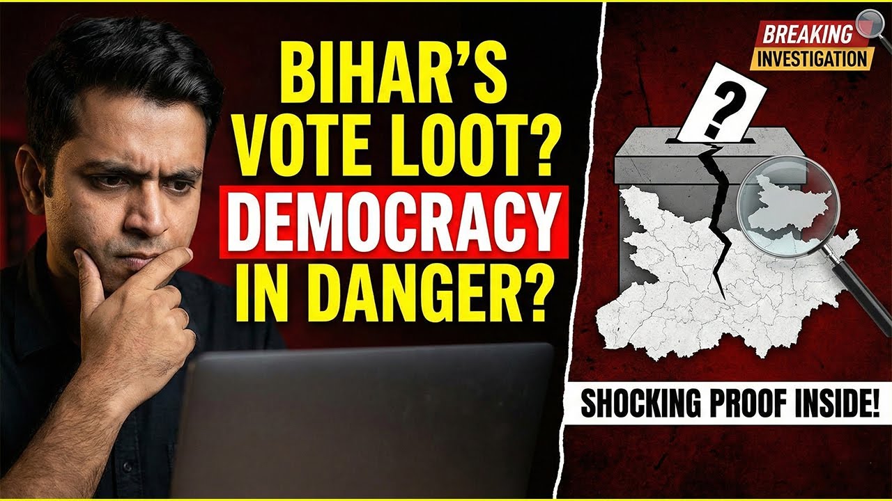 They STOLE Our DEMOCRACY in Bihar | SHOCKING PROOF & Full Cover-Up EXPOSED!