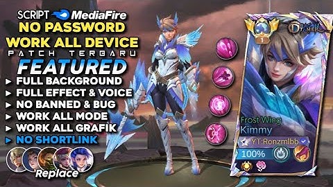Script Skin Kimmy Dragon Tamer Frost Wing No Password MediaFire | Full Effect Voice - Patch Terbaru