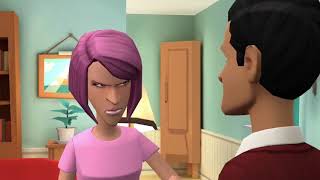 Robbie Rotten And Barney Blows Up Billy The Video Guys House And Gets In Timeout