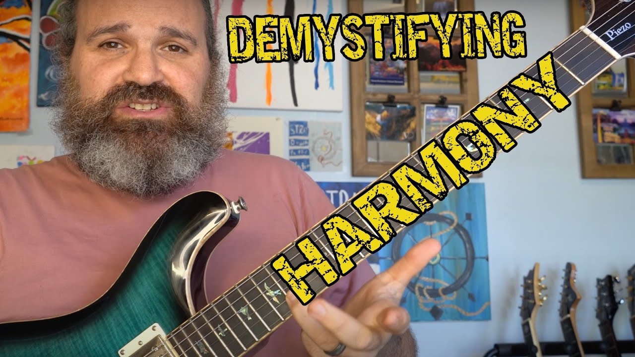 How To Create HARMONIES: So Easy and Understandable: Guitar Lesson