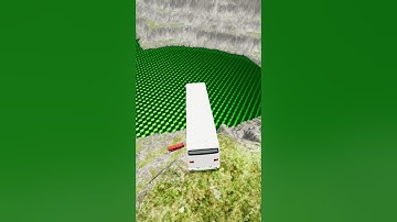 School Bus Fire Truck and Cars vs Giant Lava Pit – BeamNG.drive #beamng #shorts #truck #automobile