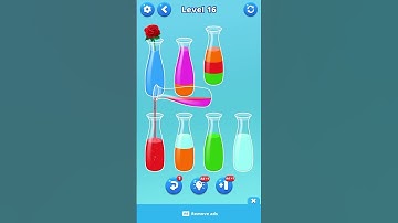 Color Flow - Water sort puzzle Level16#game#gaming #gameplay#androidgames#puzzle#watersortpuzzlegame