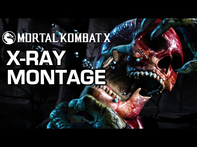 X-Ray Fatality Video Games : Mortal Kombat X trailer