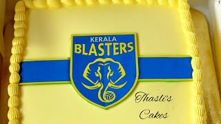 kerala blasters cake/desagn/thasli's cakes