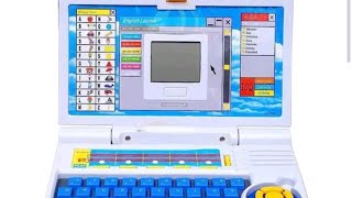 Kids laptop| kids educational computer laptop learning activity, alphabet, letter ,games ,music 
