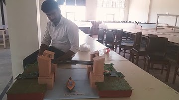 vertical lift bridge testing ORGNISE BY GOVT OF INDIA,MINISTERY OF MICRIO AND NANO