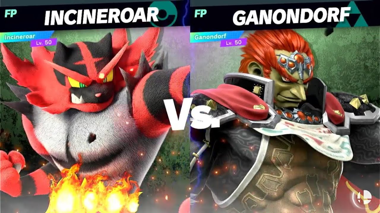Super Smash Bros Ultimate Amiibo Fights Incineroar vs the World #23 vs ...