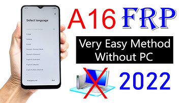 Oppo A16 [CPH2269] GMAIL ACCOUNT/FRP BYPASS  _ without pc 2022