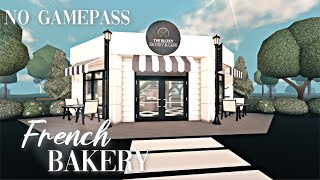 Roblox Bloxburg - No Gamep French Bakery Cafe - Minami Oroi