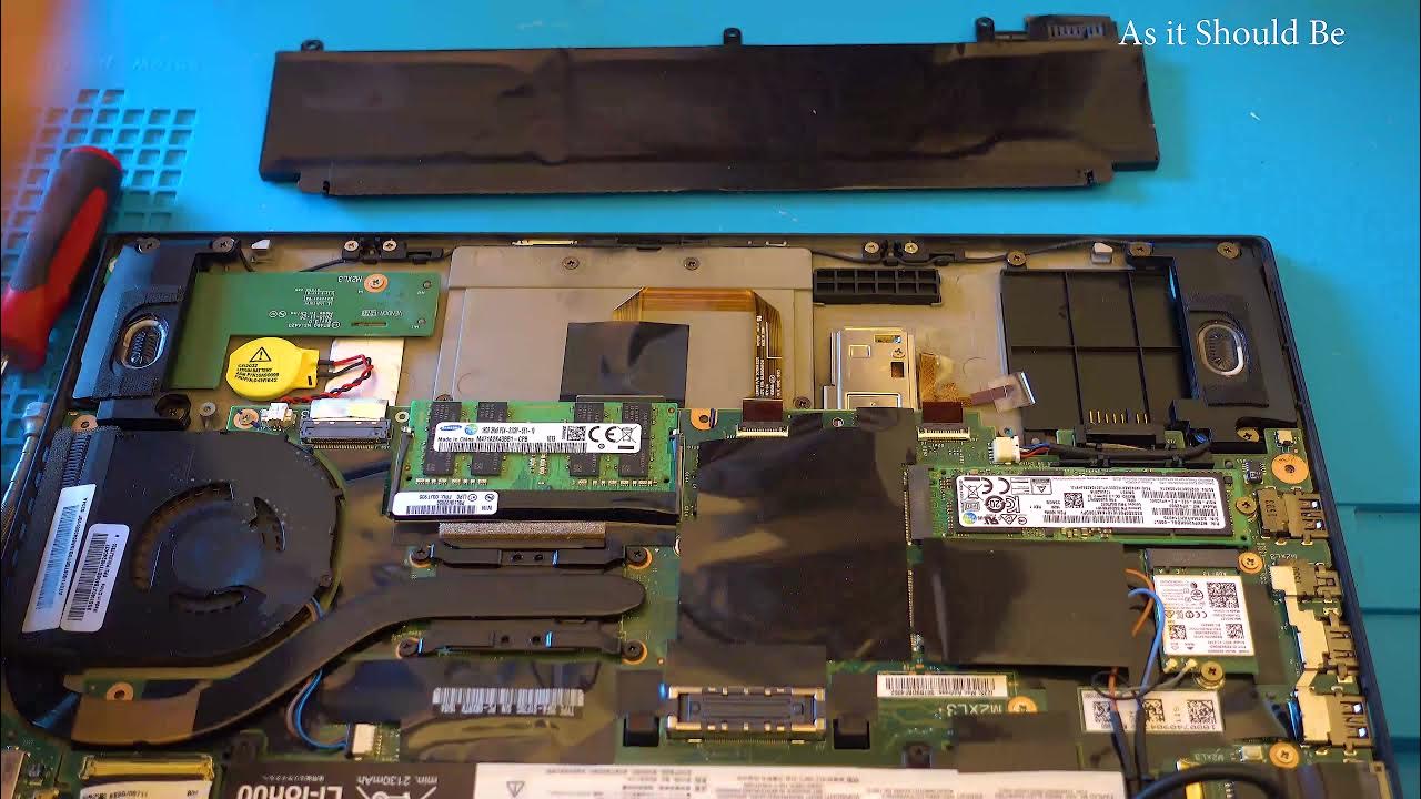 t460s thinkpad speaker replacement, sostituzione speaker t460s YouTube