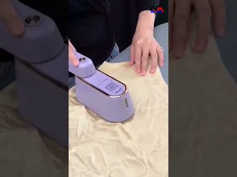مكواه بخاريه قابله للطي لزوم السفر صغيره الحجم أداء رائع