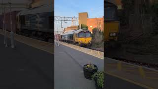 BR Class 66789 shunts into Witham #railway #trainspotting