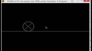 C Graphics Program For Rotating Wheel screenshot 5