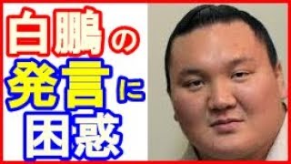 【大相撲】白鵬優勝インタビュー発言で八角理事長も困惑!!「横綱が決めることじゃないよ」とネット騒然!1(Japamore) 藤井康生 検索動画30 【大相撲】白鵬優勝インタビュー発言で八角理事長も困惑!!「横綱が決めることじゃないよ」とネット騒然!1(Japamore) 藤井康生 検索動画 30