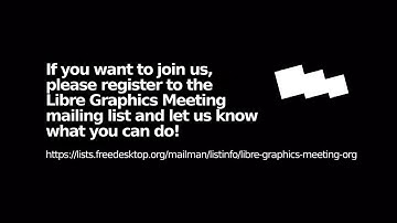 LIBRE GRAPHICS MEETING CODE