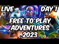 Free to play adventures 2023  day 1 the paragon journey begins  marvel contest of champions