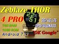 Zeblaze Thor 4 Pro 1.6" Always ON display, AnTuTu, "OK Google", Add Dials, WiiWatch2, Full Features