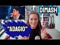 ADAGIO -DIMASH HE DID IT AGAIN! OUTSTANDING! Dimash reactions